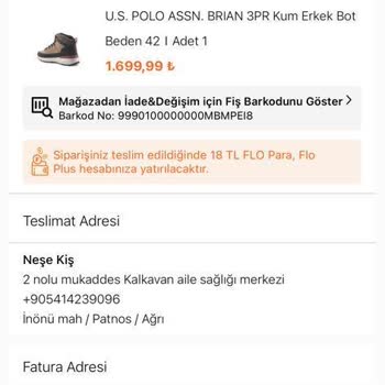 FLO Ayakkabı Mağduriyet Yaşıyorum Acil Dönüş Bekliyorum