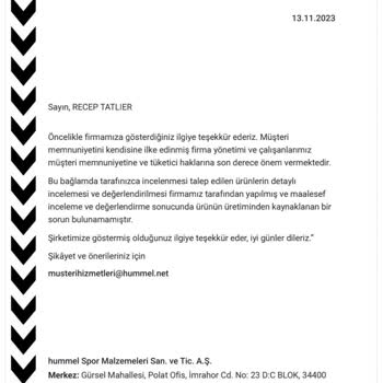 Hummel Eşofman Tiftiklenme Sorunu
