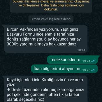 PayFix Vakıf Tarafından Şahsi Bilgilerin İstenmesi İle İlgili Şikayet