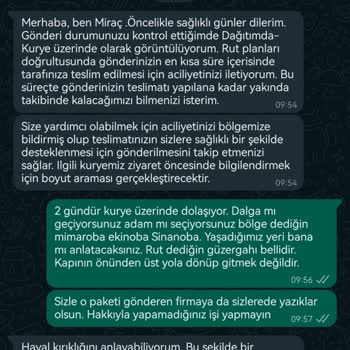 AGT Kurye (aynigunteslim.com) AGT Kuryenin Sorumsuzluğu