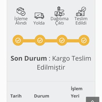 GKN Kargo Teslim Edilmeyip Teslim Edildi Gösterilen Kargo