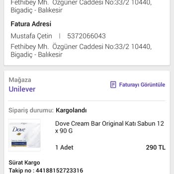 Unilever Food Solutions Online Alışverişte Yaşanan Teslimat Sorunu