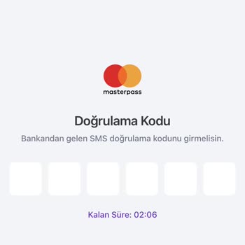 Hadi TOM Pay Doğrulama Kodu Gelmiyor