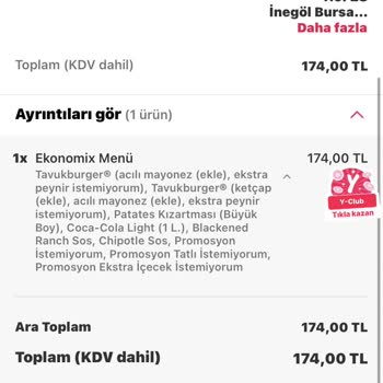 Popeyes Yanlış Ürün Hayal Kırıklığı!