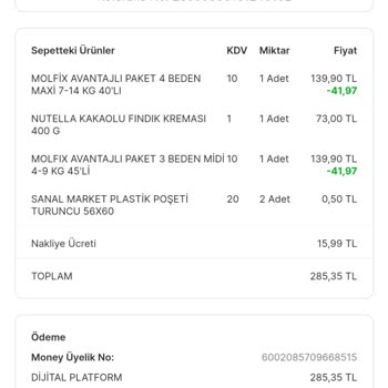 Migros Ürün Değişimi Yapmıyor