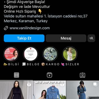 Vanilin Design Sahte Butik İşletmesi