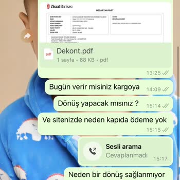 Vanilin Design Online Alışverişte Yaşanan Mağduriyet