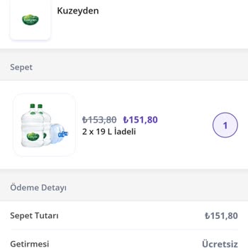 Getir Getir Su Siparişi Getirmiyor!
