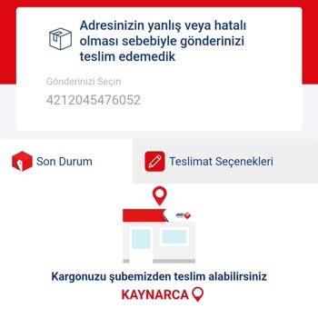 Aras Kargo Adresimi Yanlış Diye Bahane Ederek Kargomu Getirmedi