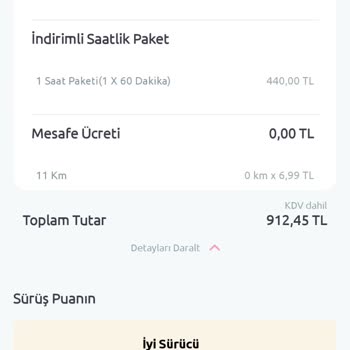 TikTak Kirala Kiralık Araçta Kontak Hatası Ve Fazla Ücret