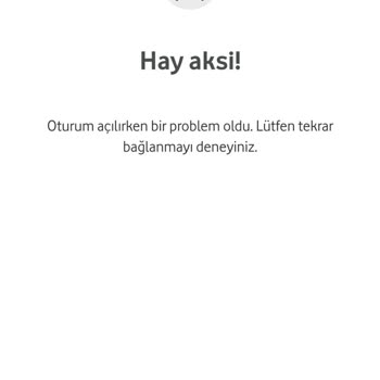 Vodafone Hediye Çarkı Açamama Sorunu