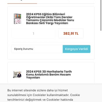 YKM Kitabevi Kitaplarımı Göndermedi Paramı İade Etmiyor