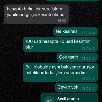 Aktif FX Yatırım Hesabım Keyfi Olarak Sıfırlandı