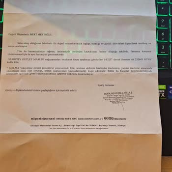 2 Ayda Yıpranan Skechers Ayakkabı Sorunu