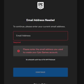 Epic Games Hesap Erişim Sorunu Ve Müşteri Hizmetleri Destek Talebi