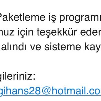 İŞKUR Evde Paketleme