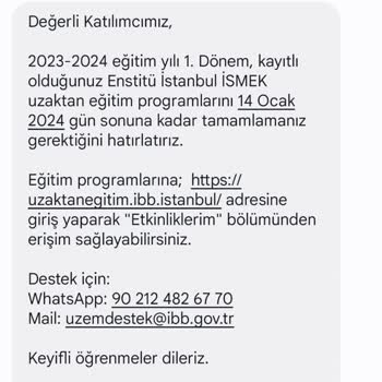 İBB - İstanbul Büyükşehir Belediyesi Kurs Hezimeti