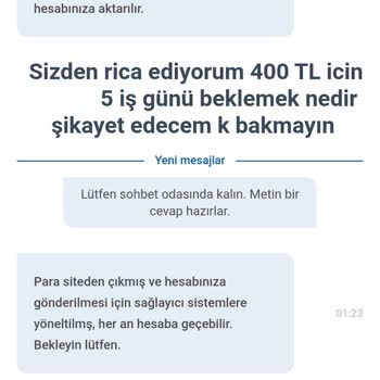 7Slots Para Çekimi Yaptım İşlemede Diyor