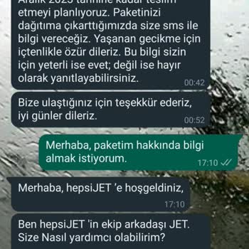 Hepsijet Kargomu Kaybetti, 2 Haftadır Beni Oyalamaya Çalışıyor.
