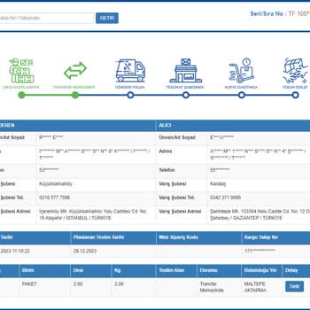 Sürat Kargo Maltepe Aktarma Merkezinde Bekleyen Kargo Sorunu