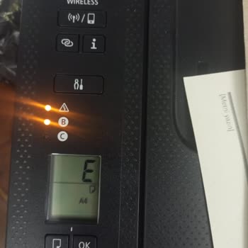 Canon Yazıcı Error Sorunu