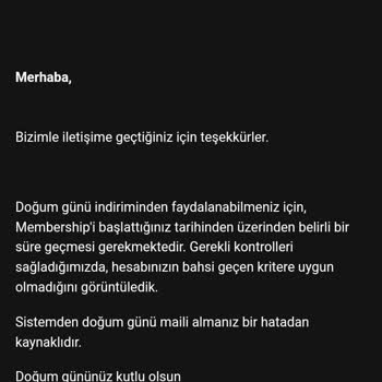 H&M Doğum Günü İndirim Kampanyası
