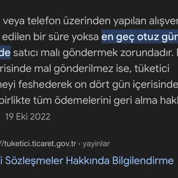 Zara Online Sipariş Sorunu (30 Günü Geçti)