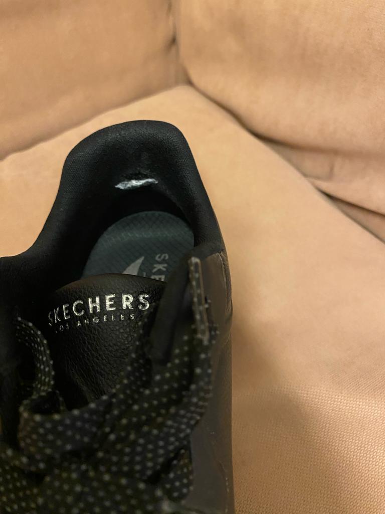 Skechers 2025 defective shoe