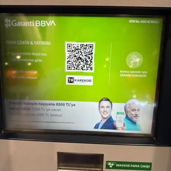 Garanti BBVA Bankamatik Para Sıkışması