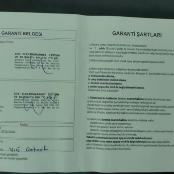 Dyson Garanti Ve Fatura Gönderilmemiş