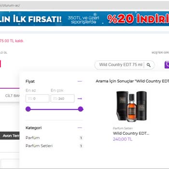 Avon Kozmetik Eksik Ürün Gönderimi