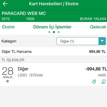 Master Card Ters İbraz Problemi Maillere Dönüş Yapılmıyor.