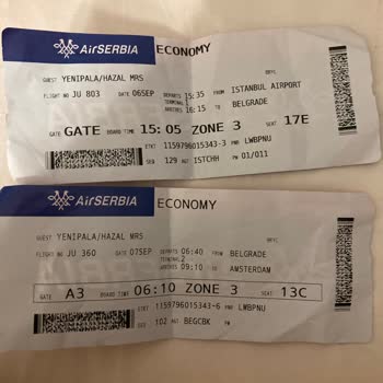 Air Serbia Airserbia Hollanda'daki 1 Günüme Mal Oldu