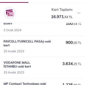 Vodafone Kredi Kartımdan İzinsiz Çekim Şikayeti
