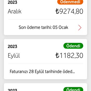 Vodafone Her Şey Yanımda Vodafone Yanımda Haksız Yere Fatura Tahsilatı