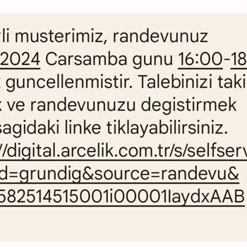 Arçelik Beko Grundig Servis Sorumsuzluğu