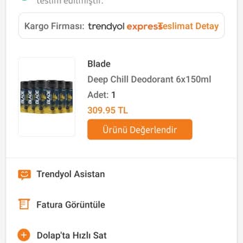Trendyol'a Yakışmayan Davranış