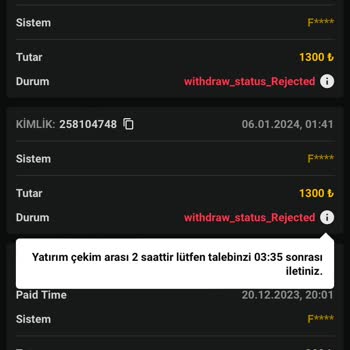 Nevacasino Çevrimiçi Casino'da Ödeme Sorunu