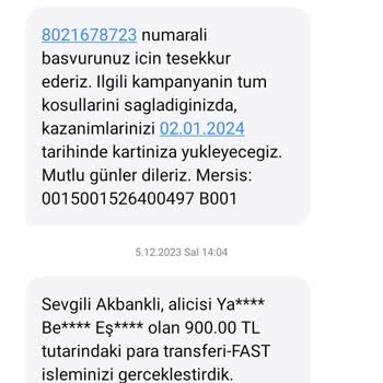 Akbank Maaşını Taşıyana Chip Parasını Vermiyor.
