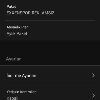 Exxen Üyelik İptali İçin