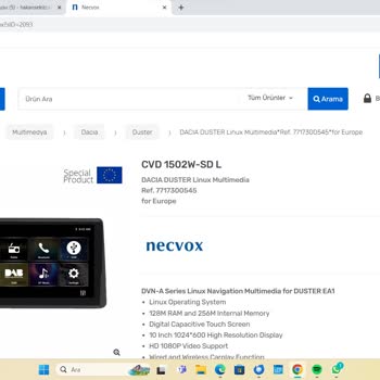 Dacia Duster Yetersiz Bilgi