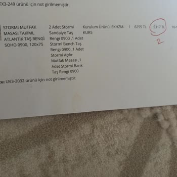 Vivense Yemek Masası 3 Ayda Kırıldı!