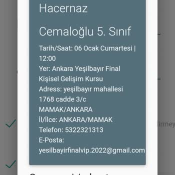 Final Özel Öğretim Kursları Sınav Saati Karmaşası Ve İlgisiz Dershane Yönetimi