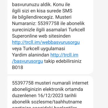 Turkcell Superonline Abonelik Bağlayamadı