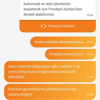 Trendyol'da Eksik Ürün Teslimatı Ve Müşteri Mağduriyeti