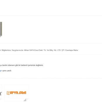 İtopya Bilgisayar İtopya Sattığı Ürünün Arkasında Durmuyor.