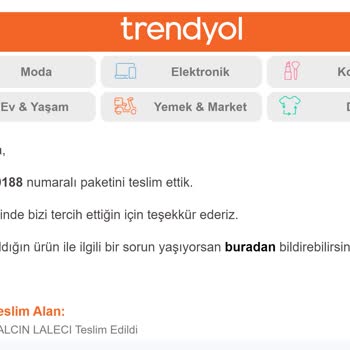 Trendyol Ve Sendeo Kargo Kargom Nerede!
