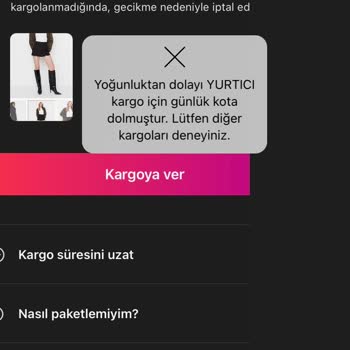 Gardrops Kargo Kota ve Desi Saçmalığı