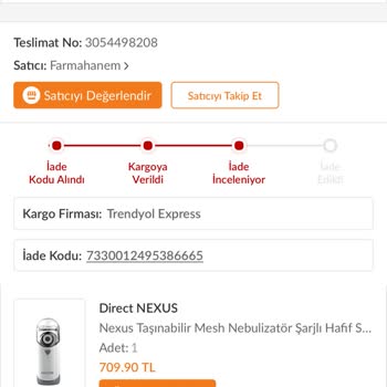 Farmahanem Bozuk Ürün Ve İade Sorunu!