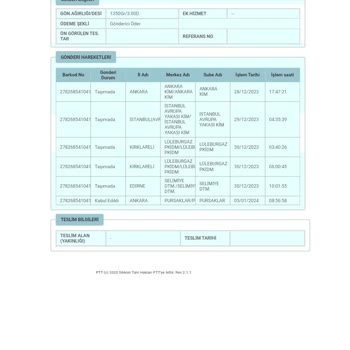 YDS Boots Ydsshop Ürün Gönderimi